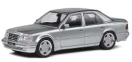 Mercedes Benz  - E(W124) E60 AMG 1994 silver - 1:43 - Solido - 4313202 - soli4313202 | Toms Modelautos
