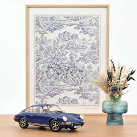 Porsche  - 911 E Targa 1969 blue - 1:18 - Norev - 187647 - nor187647 | Toms Modelautos
