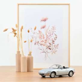 Mazda  - MX-5 1989 silver - 1:18 - Norev - 188023 - nor188023 | Tom's Modelauto's