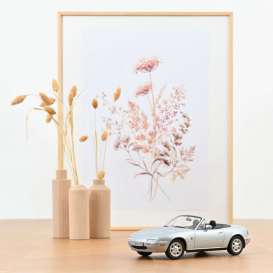 Mazda  - MX-5 1989 silver - 1:18 - Norev - 188023 - nor188023 | Toms Modelautos