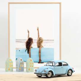 Volkswagen  - 1303  1973 light blue - 1:18 - Norev - 188532 - nor188532 | Toms Modelautos