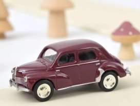Renault  - 4 CV 1950 maroon - 1:64 - Norev - 310935 - nor310935 | Toms Modelautos