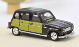 Renault  - 4 Parisienne 1963 black/yellow - 1:64 - Norev - 310938 - nor310938 | Toms Modelautos