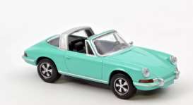 Porsche  - 911 Targa 1969 green - 1:43 - Norev - 750043 - nor750043 | Toms Modelautos