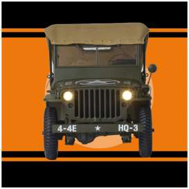 Jeep  - Willys  - 1:8 - Ixo Modelkit - IXO-008 - IXO-008 | Toms Modelautos