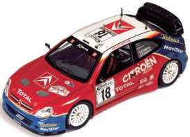 Citroen  - 2003 red/blue - 1:43 - IXO Models - ram120 - ixram120 | Toms Modelautos