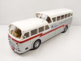 Pegaso  - E.N.A.S.A. silver/creme - 1:43 - Magazine Models - magPEGbus | Toms Modelautos