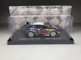 Ford  - Fiesta WRC #1 2018 blue/red/white/yellow - 1:43 - Magazine Models - MagRalFiesta | Toms Modelautos