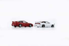 Nissan  - Silvia 180SX red - 1:64 - BM Creations - 64B0305 - BM64B0305rhd | Toms Modelautos