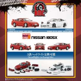Nissan  - Silvia 180SX red - 1:64 - BM Creations - 64B0305 - BM64B0305rhd | Toms Modelautos