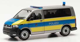 Volkswagen  - T6 silver/blue/yellow - 1:87 - Herpa - H097185 - herpa097185 | Toms Modelautos