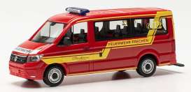 Volkswagen  - Crafter  red/yellow - 1:87 - Herpa - H097253 - herpa097253 | Toms Modelautos