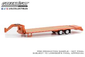 Trailer  - orange/white - 1:64 - GreenLight - 30486 - gl30486 | Toms Modelautos