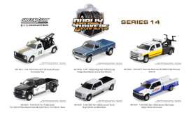 Assortment/ Mix  - Dually Drivers Series 14 various - 1:64 - GreenLight - 46140 - gl46140 | Toms Modelautos