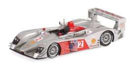 Audi  - 2006 silver - 1:43 - Minichamps - 400061302 - mc400061302 | Toms Modelautos