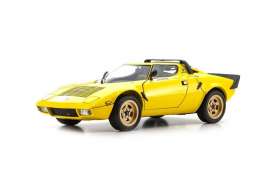 Lancia  - Stratos HF 1975 yellow - 1:18 - Kyosho - 08130Y - kyo8130Y | Toms Modelautos