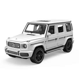 Mercedes Benz  - AMG G63 white - 1:32 - Rastar - 64110 - rastar64110w | Toms Modelautos