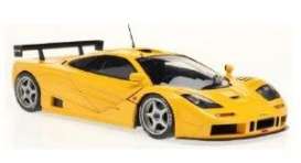 McLaren  - F1 GTR orange-yellow - 1:18 - Solido - 1804104 - soli1804104 | Toms Modelautos