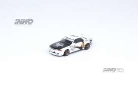 Nissan  - Skyline GTS-R R32 white/black - 1:64 - Inno Models - in64-R32-Brucelee - in64R32Brucelee-W | Toms Modelautos
