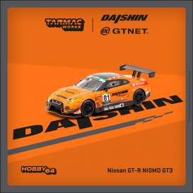 Nissan  - GT-R GT3 2021 orange - 1:64 - Tarmac - T64-035-21ST81 - TC-T64-035-21ST81 | Toms Modelautos