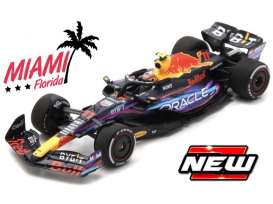 Red Bull Racing  Aston Martin - RB19 2023 blue/red/yellow - 1:43 - Bburago - 38083PM - bura38083PM | Toms Modelautos