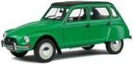 Citroen  - Dyane 6 1976 green - 1:18 - Solido - 1800308 - soli1800308 | Toms Modelautos