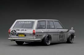 Datsun  - Bluebird 510 silver - 1:18 - Ignition - IG3151 - IG3151 | Toms Modelautos