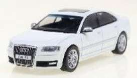 Audi  - S8 2010 white - 1:43 - Solido - 4313302 - soli4313302 | Toms Modelautos