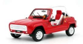 Renault  - 4L 1987 red - 1:18 - OttOmobile Miniatures - OT998 - otto998 | Toms Modelautos
