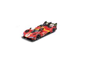 Ferrari  - 499P 2023 red/yellow/black - 1:18 - Bburago - 16301B - bura16301B | Toms Modelautos
