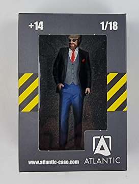 Figures diorama - black/blue - 1:18 - Atlantic - 180208 - atl180208 | Toms Modelautos