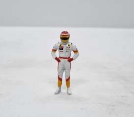 Figures diorama - F. Alonso 2009 white/red/yellow - 1:43 - Cartrix - CT077 - CT077 | Toms Modelautos