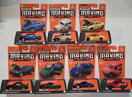 Assortment/ Mix  - MB Moving Parts 979J 2023 various - 1:64 - Matchbox - FWD28 - MBFWD28-979J | Toms Modelautos