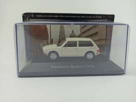 Volkswagen  - Brasilia 1974 white - 1:43 - Magazine Models - Brasilia - magMexBrasilia | Toms Modelautos