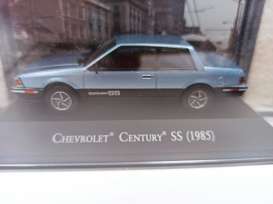 Chevrolet  - Century SS 1985 blue-grey/black - 1:43 - Magazine Models - Century - magMexCentury | Toms Modelautos