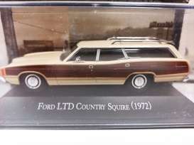 Ford  - LTD Country Squire 1972 cream/brown - 1:43 - Magazine Models - Country - magMexCountry | Toms Modelautos