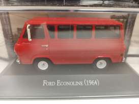 Ford  - Econoline 1964 red - 1:43 - Magazine Models - Econoline - magMexEconoline | Toms Modelautos