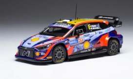 Hyundai  - i20 N blue/red/yellow - 1:43 - IXO Models - ram865 - ixram865 | Toms Modelautos