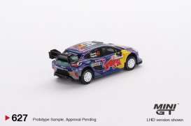 Ford  - Puma 2022 blue/yellow/red - 1:64 - Mini GT - 00627-L - MGT00627lhd | Toms Modelautos