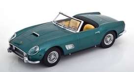 Ferrari  - 250 GT 1960 green metallic/silver - 1:18 - KK - Scale - 181045 - kkdc181045 | Toms Modelautos