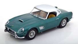 Ferrari  - 250 GT 1960 green metallic/silver - 1:18 - KK - Scale - 181045 - kkdc181045 | Toms Modelautos