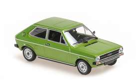 Audi  - 50 1975 green - 1:43 - Maxichamps - 940010400 - mc940010400 | Toms Modelautos