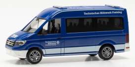 Volkswagen  - Crafter blue - 1:87 - Herpa - H097369 - herpa097369 | Toms Modelautos