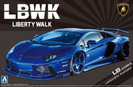 LB Works Lamborghini - Aventador  - 1:24 - Aoshima - 05991 - abk05991 | Toms Modelautos