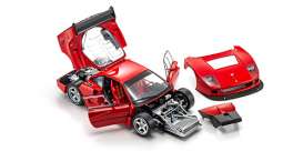Ferrari  - F40 red - 1:12 - Kyosho - 8602CR - kyo8602CR | Toms Modelautos