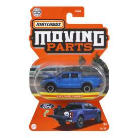 Ford  - Ranger 2019 blue - 1:64 - Matchbox - GWB54 - MBGWB54 | Toms Modelautos