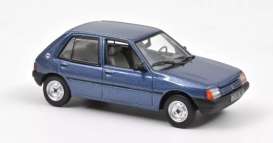 Peugeot  - 205GL 1988 blue - 1:43 - Norev - 471736 - nor471736 | Toms Modelautos