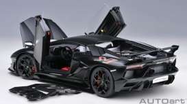 Lamborghini  - Aventador black - 1:18 - AutoArt - 79217 - autoart79219 | Toms Modelautos