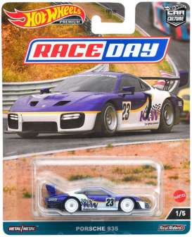 Porsche  - 935 purple/white - 1:64 - Hotwheels - HKC59 - hwmvHKC59 | Toms Modelautos
