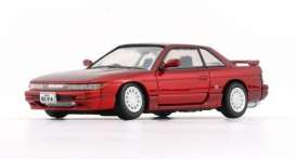 Nissan  - Silvia S13 red - 1:64 - BM Creations - 64B0300 - BM64B0300Rhd | Toms Modelautos